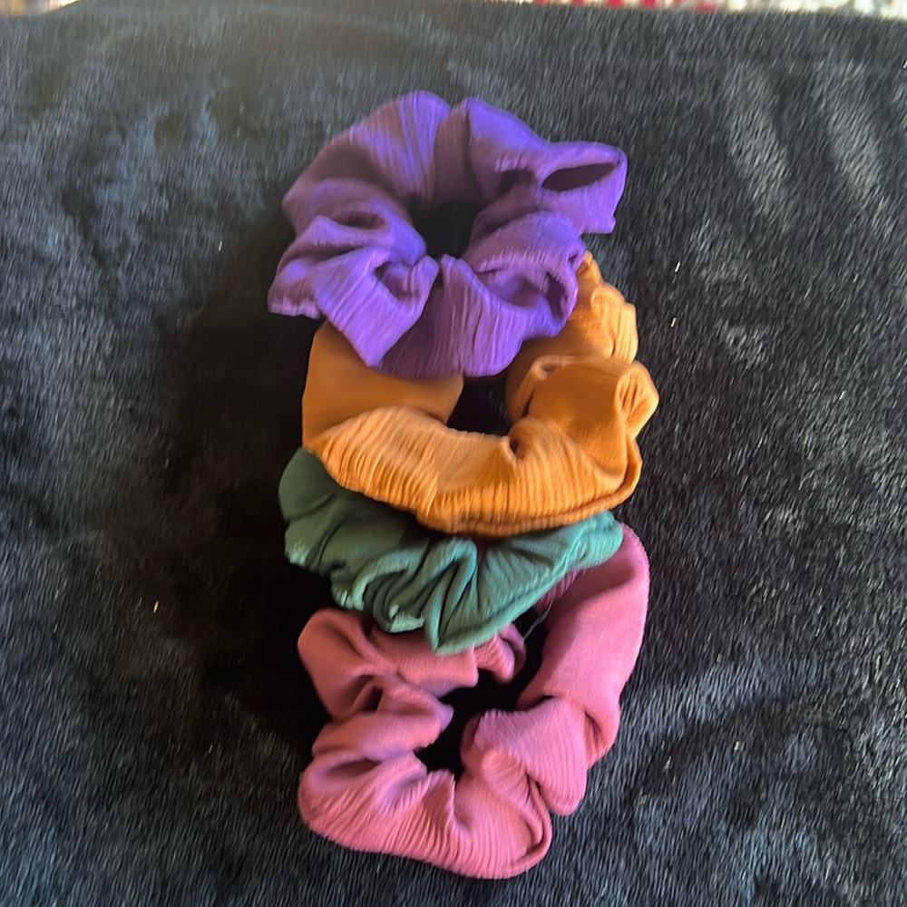 Handmade scrunchies